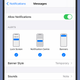 Problems with message notifications on iOS 14 have been reported.